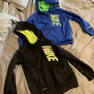 2 Nike Dry Fit hoodies
